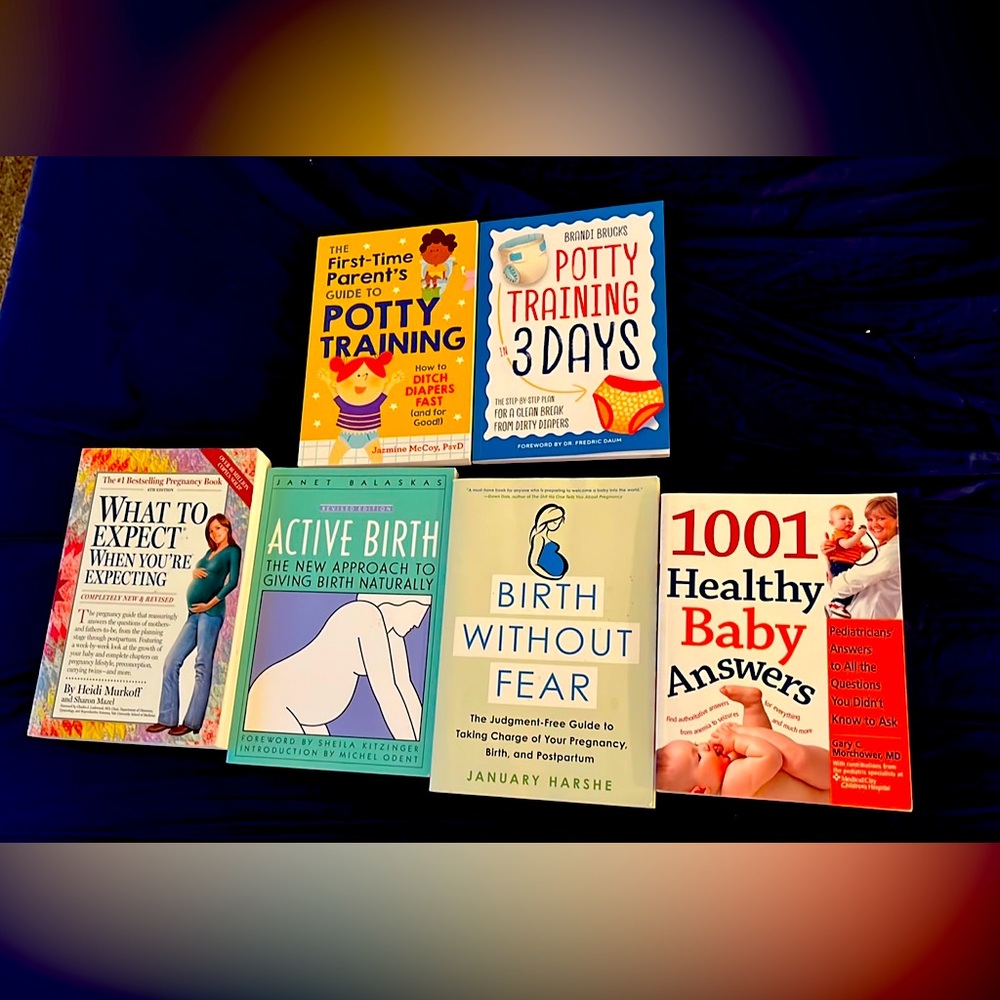 Books for birth & potty training